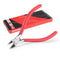 HAUTMEC 5" Precise Small Flush Cutting of Engineer Wire Cutter Plier with Location Pin for Fine Shearing, Perfect for Circuit Board Cutting, Electronic Components, HT0327