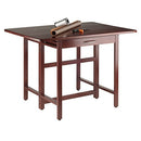 Winsome Taylor Solid Wood Drop Leaf Table - Walnut