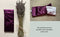 Zen Nation Yoga Eye Pillow- Lavender and Flaxseed - Includes Washable Cover - for Dry Eyes, Yoga, Relaxation, Sleep, Stress Relief, Aromatherapy. All Natural