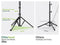 elitehood 72inch Heavy Duty Music Stand with Phone Holder, Foldable Music Stand for Sheet Music with Carrying Bag, Ultra-Stable Music Stand Suitable for Instrumental Performance & Band & Travel
