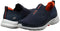 Skechers Go Walk 6-216202, Navy/Orange, 11 Wide