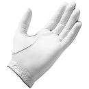 TaylorMade Unisex Adult 2021 Version Golf Glove, White, Medium Large US