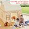 RONG FA Playhouse Play Tent for Kids-Portable Children Indoor Outdoor (Playhouse),(PH-B-A)