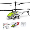 Cheerwing Remote Control Helicopter,SYMA S107H RC Helicopter with Altitude Hold, One Key Take Off/Landing,Mini Helicopter with Gyro for Adults Kids(Green)