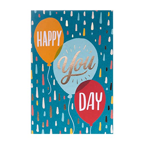 Hallmark Video Greetings Birthday Card - 'Happy You Day' Balloons Design