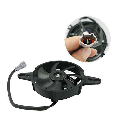 OTOM Universal Motorcycle Radiator Cooling Fan Oil Cooler Water Cooler Electric Fan 4inch 5inch For All Dirt Bike Motocross ATV (4 Inches)