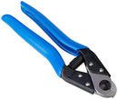 Draper 190mm Wire Rope or Spring Wire Cutter, blue