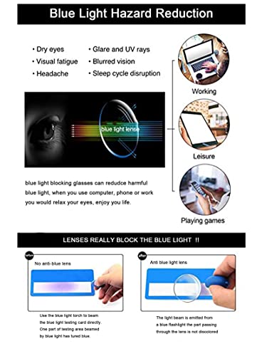 Blue light blocking eyeglasses women square anti blue light glasses computer gaming eyeglasses anti glare pink frame eyewear