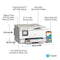 HP ENVY Inspire 7920e All-in-One Color Printer, for Work, Study, Office and Business with Print, Scan and Copy (242Q2D)