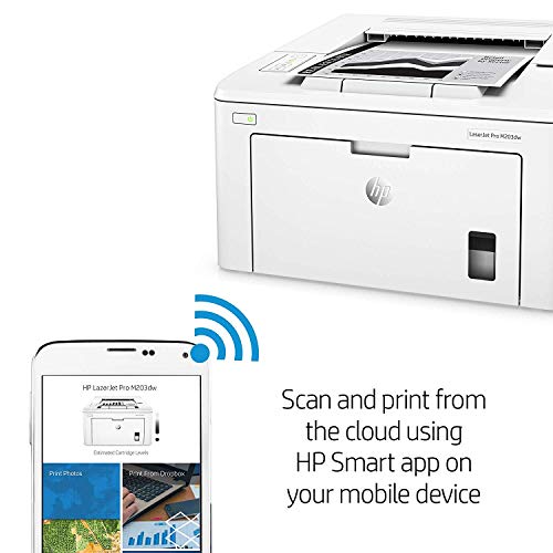 HP Laserjet Pro M203dw Wireless Laser Printer (G3Q47A). Replaces HP M201dw Laser Printer