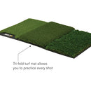 SKLZ Premium Home Golf Driving Range Kit with Net, Practice Mat & Stance Mat