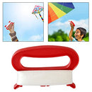 10 Pack Kite String Handle with 98ft Line Red Mini Kite Spool Kite Flying Accessories Kite String Spool for Kids and Adults(L, Width: 11.5CM/4.53 inch )