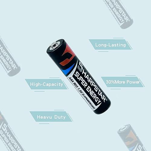 32PC AAA Batteries, AAA 1.5V Triple A Batteries Premium Triple AAA Batteries Heavy Duty AAA Battery Pack AAA Bulk Batteries AAA Alkaline Batteries