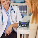 SIKE Professional Digital Floor Medical Scale, Portable - Easy to Read Digital Display - Heavy Duty - Home, Hospital & Physician Use - Pound & Kilogram Settings - 12" x 12.5" Platform - 550 lb Limit