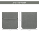 WALNEW 7 Inch E-Reader Sleeve Fits 7'' Kobo Libra H2O 2019 / Kindle Oasis (10th and 9th Gen, 2019 and 2017 Released) Protective Cover Bag Insert Pouch Sleeve Case, Gray