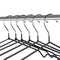 10PCS Metal Clothes Hangers Anti Slip Rubber Coated Wire Suit Coat Hanger Adult