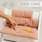 SA ACCESSORIES Cushion Compatible with Stokke Tripp Trapp - Waterproof Soft Seat Cushion for Infants, Babies & Toddlers - High Chair Accessories, Easy to Install, Easy to Clean – Peach