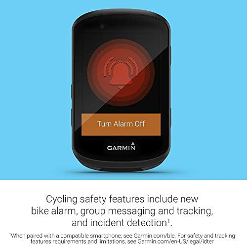 Garmin Edge 530 Cycling GPS with Varia Bike Radar Tail Light and Signature Series Resistance Band