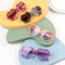 2022 New Kids Heart Glasses Children Sunglasses Fashion Eyeglasses Sun Cute Plastic Girls Cartoon I7Y9 Baby Glasses Uv400 Boys