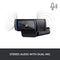Logitech C920S HD Pro Webcam, Full HD 1080p/30fps Video Calling, Clear Stereo Audio, HD Light Correction, Privacy Shutter, Works with Skype, Zoom, FaceTime, Hangouts, PC/Mac/Laptop/Tablet/XBox - Black