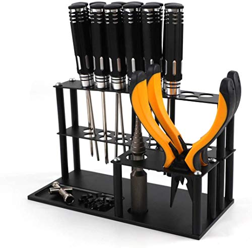 Screwdriver Storage Screwdriver Organizer Rack for Hex Cross Screw Driver RC Tools Kit Organizers 18 Holes