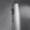 Decaura Twin Shower Head 2 in 1 Diverter Shower Rail Set 10" Rain Shower Head 3-Mode Handheld Shower Combo Matt Black