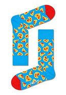 Happy Socks Women's Pizza Love 3-Pack Gift Set Socks, Multi, 36-40
