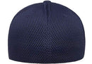 Flexfit Mens Ultrafibre Airmesh Fitted Cap Hat, Navy, Large-X-Large US