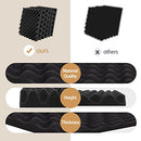 AUSLET- 24 Pack Egg Crate Acoustic Panels，30 X 30 X 3 cm High Density Sound Proofing Panels，Sound Proof Panels,Sound Proof Foam Panels for Wall