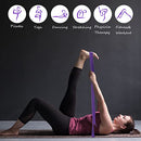 Outus 20 Pack Yoga Block and Yoga Strap Set 10 Pcs Non-Slip Yoga Blocks with 10 Pcs Metal D Ring Yoga Strap Stretching Exercise Workout Fitness Yoga Accessories EVA Foam Yoga Blocks for Gym (Purple)