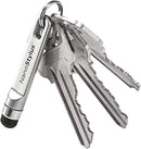 KeySmart NanoStylus - Compact Phone Stylus Ergonomic and Portable (Silver)