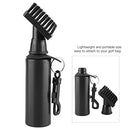 7inch Golf Water Brush, Retractable Brush, Wide Cleaning Coverage Anti-Leak Reservoir Tube Squeeze Bottle for Easy Cleaning