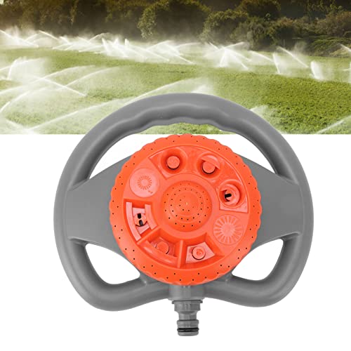 Garden Sprinkler, 8 Pattern Large Area Coverage Adjustable Water Spray Range Multi Functional Water Sprinkler for for Watering Your Lawn Plants Flowers Veggies