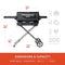 Masterbuilt Portable Charcoal BBQ and Smoker with Cart