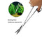 1 Set 4 in 1 Tweezers Scissors Spatula Cleaning Tool Set Aquatic Plants Aquarium Tools Stainless Steel Tool