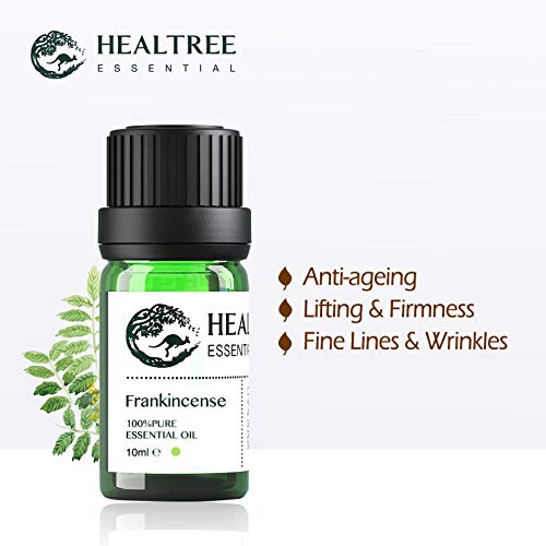 Frankincense Essential Oil - 100% Pure Frankincense Oil for Skin Care & Aromatherapy HEALTREE (10ml)