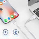 Lightning Cable 2m 2pack, Aioneus iPhone Charging Cable MFi Certified USB A to Lightning Cable iPhone Charger Cable Fast Charging Compatible with iPhone 14 13 12 11 Pro Max Mini XS XR X 8 7 Plus iPad