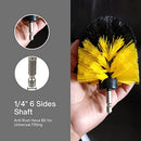 ZINGOORIA | 7 Pcs Drill Brush Set | Grout Cleaning Brush | Carpet Brush | Tyre Brush | Car Cleaning Kit | Power Scrubber | Car Detailing Brush | Wheel Brush | Cleaning Brush