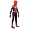 Marvel Integrated Spider-Man Official Youth Deluxe Zentai Suit - Spandex Jumpsuit with Printed Design and Spandex Detachable Mask with Plastic Eyes