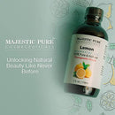 Majestic Pure Lemon Oil, Therapeutic Grade, Premium Quality Lemon Oil, 4 fl. oz