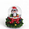 Snow Globe with Christmas Motif, Dimensions 9 x 9 x 9.5 cm, Ball Diameter 6 cm, Christmas Gift (Penguin)