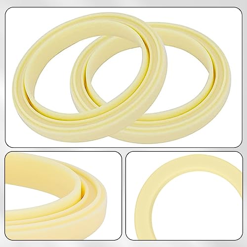 2 PCS Brew Group Head Seal Gasket, Proxima Direct 54MM Silicone Steam Ring Replacement Part Compatible with Breville Espresso Coffee Machine 878/870/860/840/810/500/450