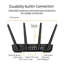 ASUS TUF Gaming AX3000 V2 Dual Band WiFi 6 Router with Mobile Tethering (Replacement of 4G 5G routers) 2.5Gbps Port, Mobile Game Mode, Free Internet Security, AI Mesh, Gear Accelerator, Adaptive QoS