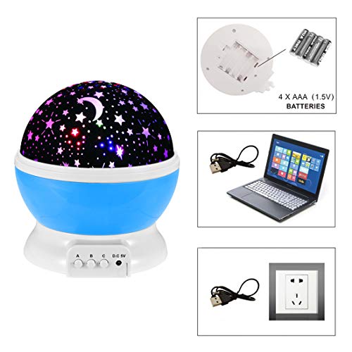  Toys for 1-10 Year Old Girls,Star Projector for Kids 2