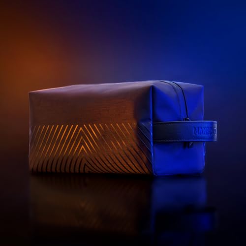 MANSCAPED™ The Shed 2.0 Toiletry Bag, Premium Quality Men's Travel Bag, Stylish Organization and Hassle-Free On-The-Go Dopp Kit, Water-Resistant to Protect Your Grooming Tools & Accessories