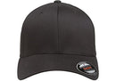 Flexfit 6277 Wooly Combed Twill Cap Black