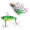 WANBY Proven Explosive Color Special Spinner Spoon Swimbait Vibrating Jigging Freshwater Saltwater Fishing Lures with Hook Fishing Tackle for Trout Bass Salmon（7Pcs）