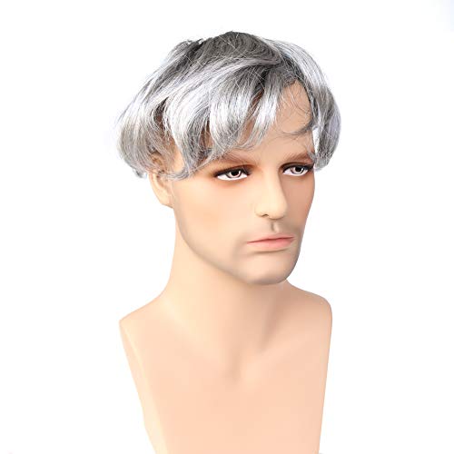 ZigZag Hair Men's Toupee Human Hair 8x10"