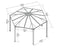 Canopia by Palram Garden Gazebo Monaco - Robust Structure for Year-Round Use (Monaco)