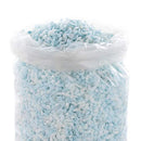 Linenspa Shredded Memory Foam - Craft Foam - Replacement Fill for Pillows, Bean Bags, Chairs, Dog Beds, Stuffed Animals, and Crafts, 2.5 Lbs, Blue